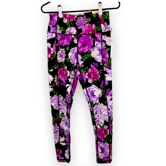 NWT Victoria’s Secret Floral High Rise Leggings - Picture 1 of 8
